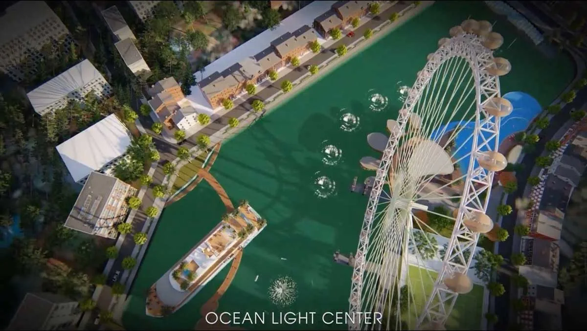 OCEAN LIGHT CENTER 9 Tiện ích Vòng quay khổng lồ nội khu Dự án Ocean Light Center Phan Thiết