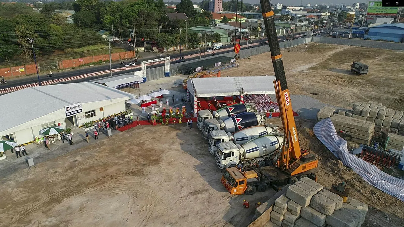 BÌNH DƯƠNG GRAND VIEW 17 Hình ảnh thực tế Tiến độ thi công Dự án Bình Dương Grand View Phát Đạt