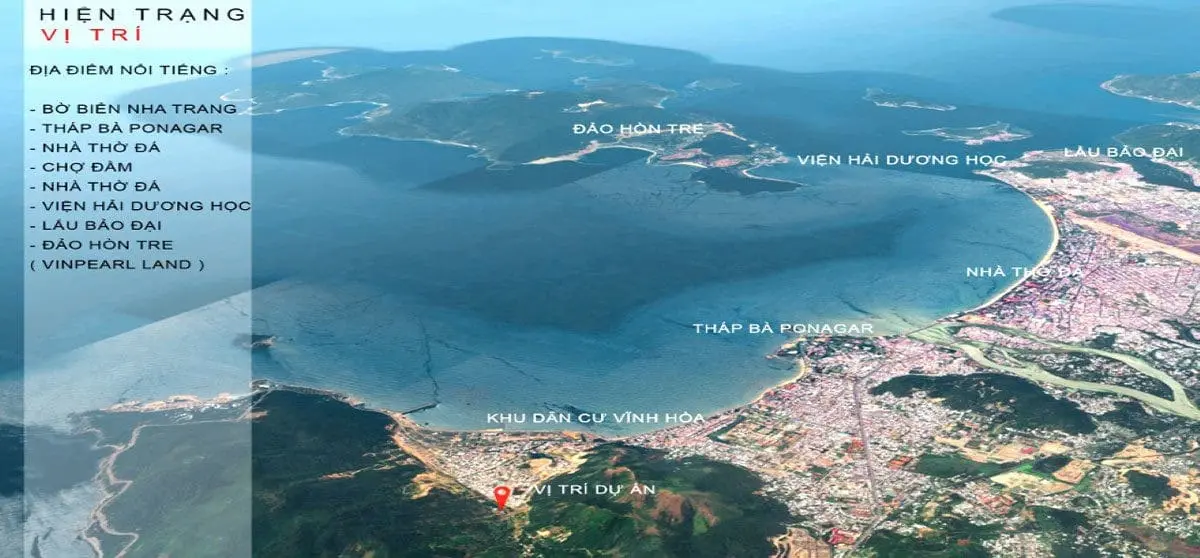 DAMEVA RESIDENCE NHA TRANG 2 Vị trí Dự án Dameva Residence Nha Trang