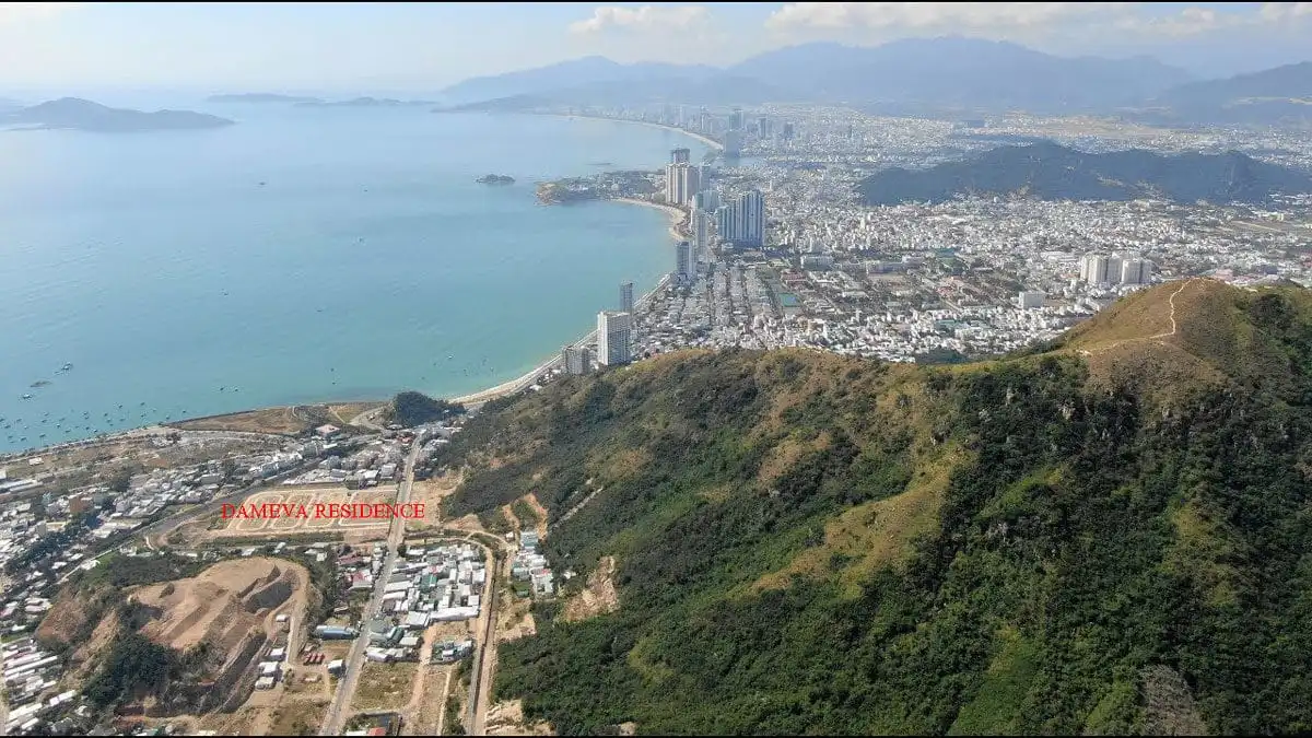 DAMEVA RESIDENCE NHA TRANG 3 Vị trí thực tế của Dự án Dameva Residence Nha Trang