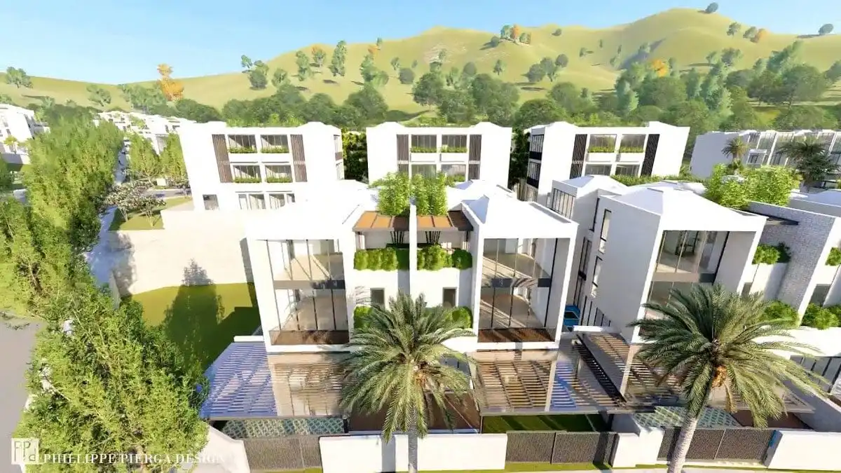 DAMEVA RESIDENCE NHA TRANG 8 Phối cảnh Khu Nhà phố Dự án Dameva Residence Nha Trang