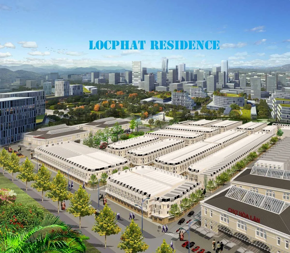 LỘC PHÁT RESIDENCE BÌNH DƯƠNG 2 Phối cảnh Dự án Lộc Phát Residence