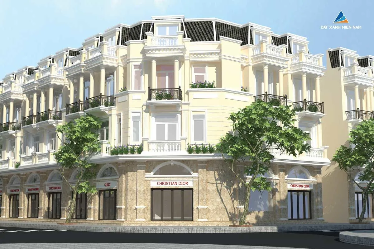 LỘC PHÁT RESIDENCE BÌNH DƯƠNG 7 Phối cảnh Nhà phố thương mại Lộc Phát Residence