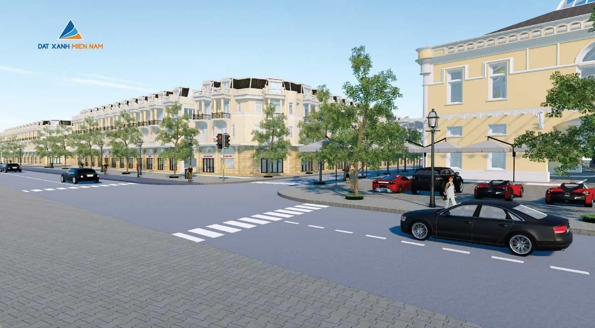 LỘC PHÁT RESIDENCE BÌNH DƯƠNG 8 Phối cảnh Nhà phố Lộc Phát Residence