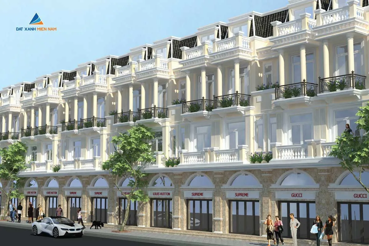 LỘC PHÁT RESIDENCE BÌNH DƯƠNG 9 Phối cảnh Nhà phố liên kế Lộc Phát Residence