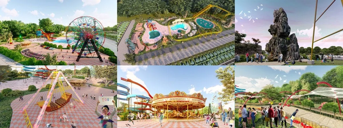 ECO BANGKOK VILLAS BÌNH CHÂU 3 Công viên vui chơi Disney Land 50ha