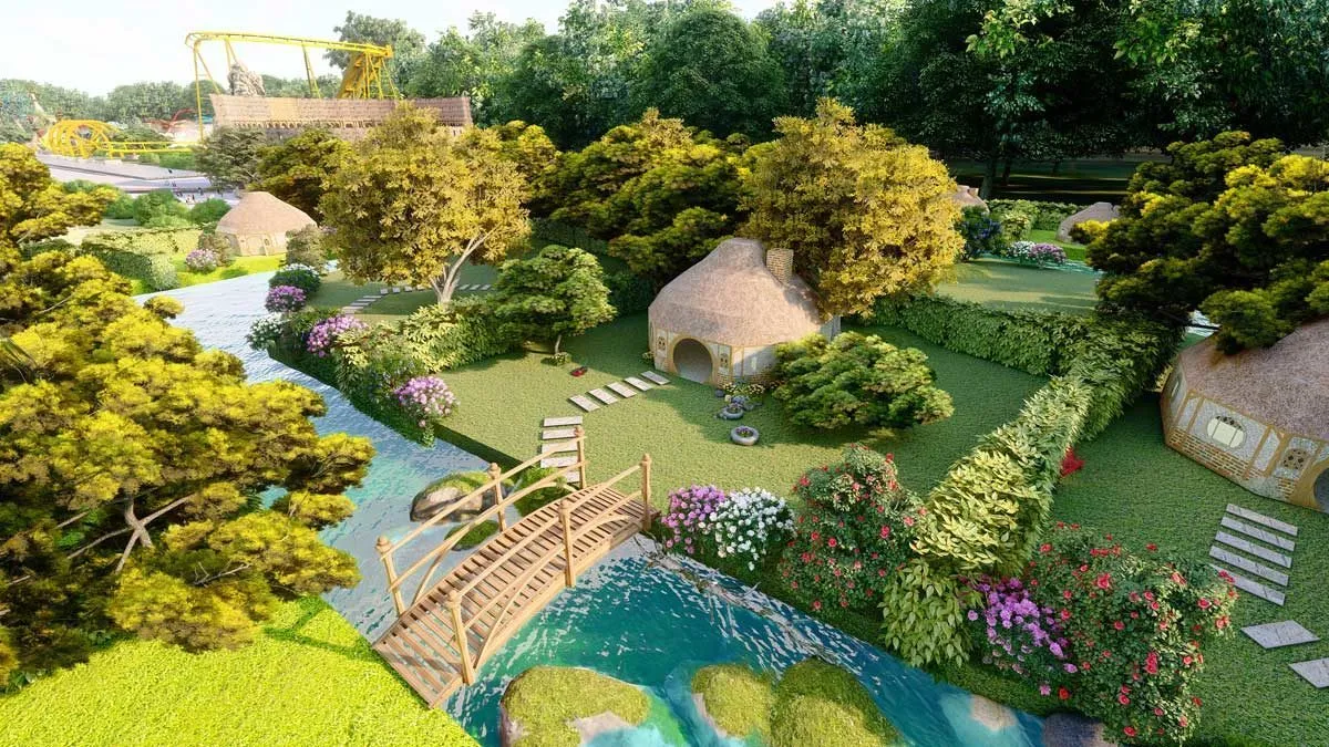 ECO BANGKOK VILLAS BÌNH CHÂU 7 Công viên nội khu Dự án Eco Bangkok Villas