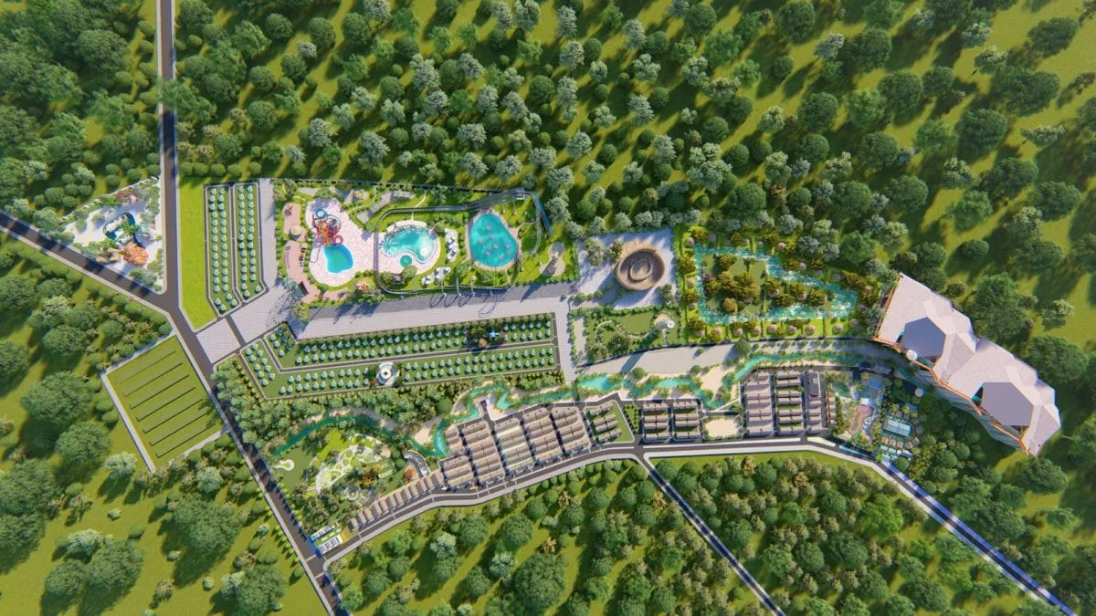 ECO BANGKOK VILLAS BÌNH CHÂU 12 Mặt bằng tổng thể Dự án Eco Bangkok Villas Bình Châu