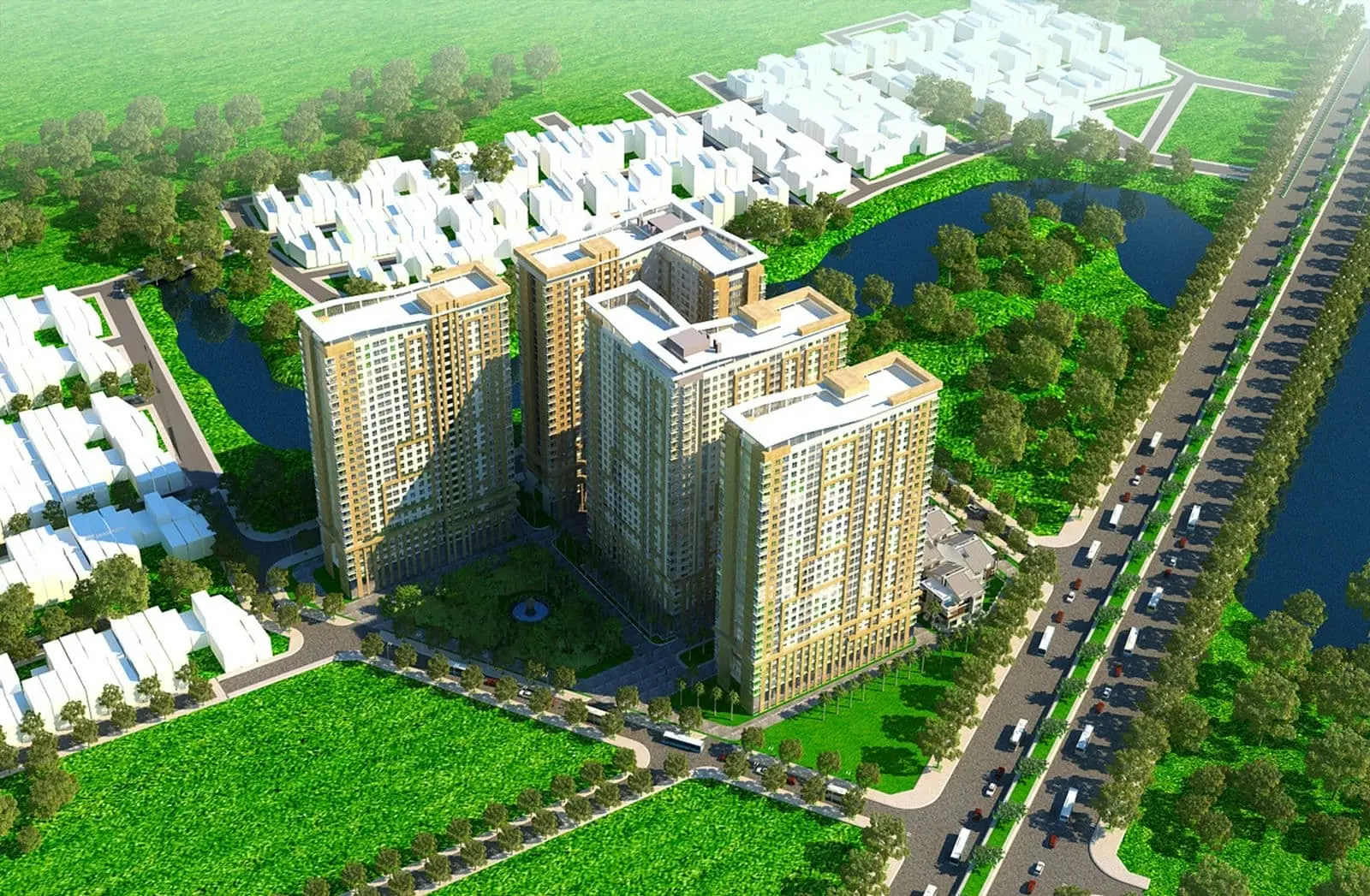 CITY GATE 2 DIAMOND RIVERSIDE QUẬN 8 2 Phối cảnh Dự án Căn hộ City Gate 2 - Diamond Riverside Quận 8