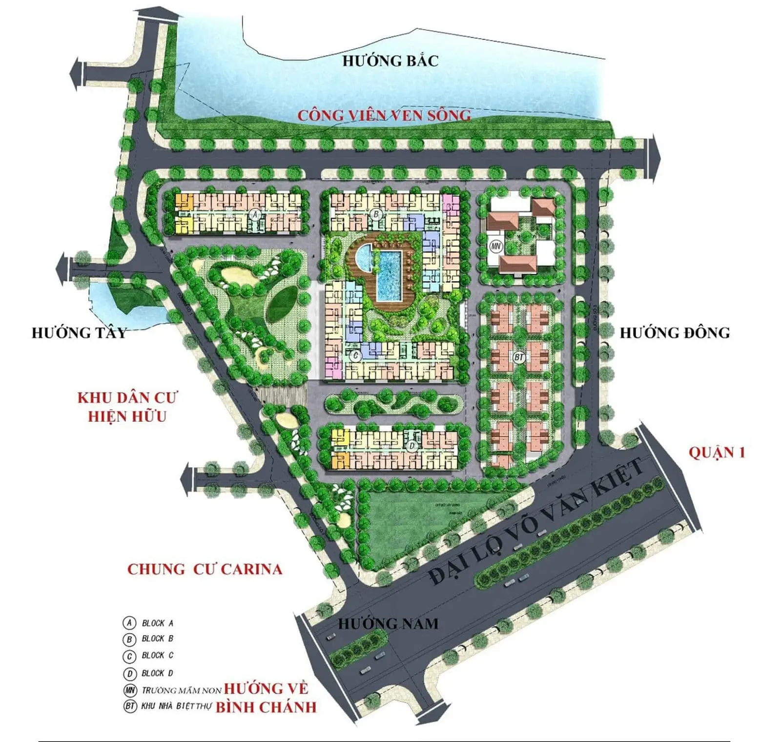 CITY GATE 2 DIAMOND RIVERSIDE QUẬN 8 5 Mặt bằng Tổng thể Dự án Căn hộ City Gate 2 - Diamond Riverside Quận 8