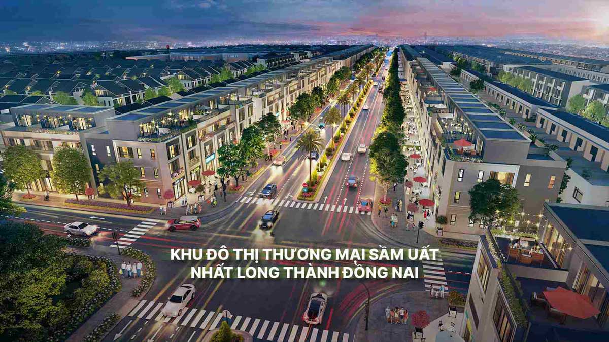 Thiết kế Vega City Long Thành Đồng Nai