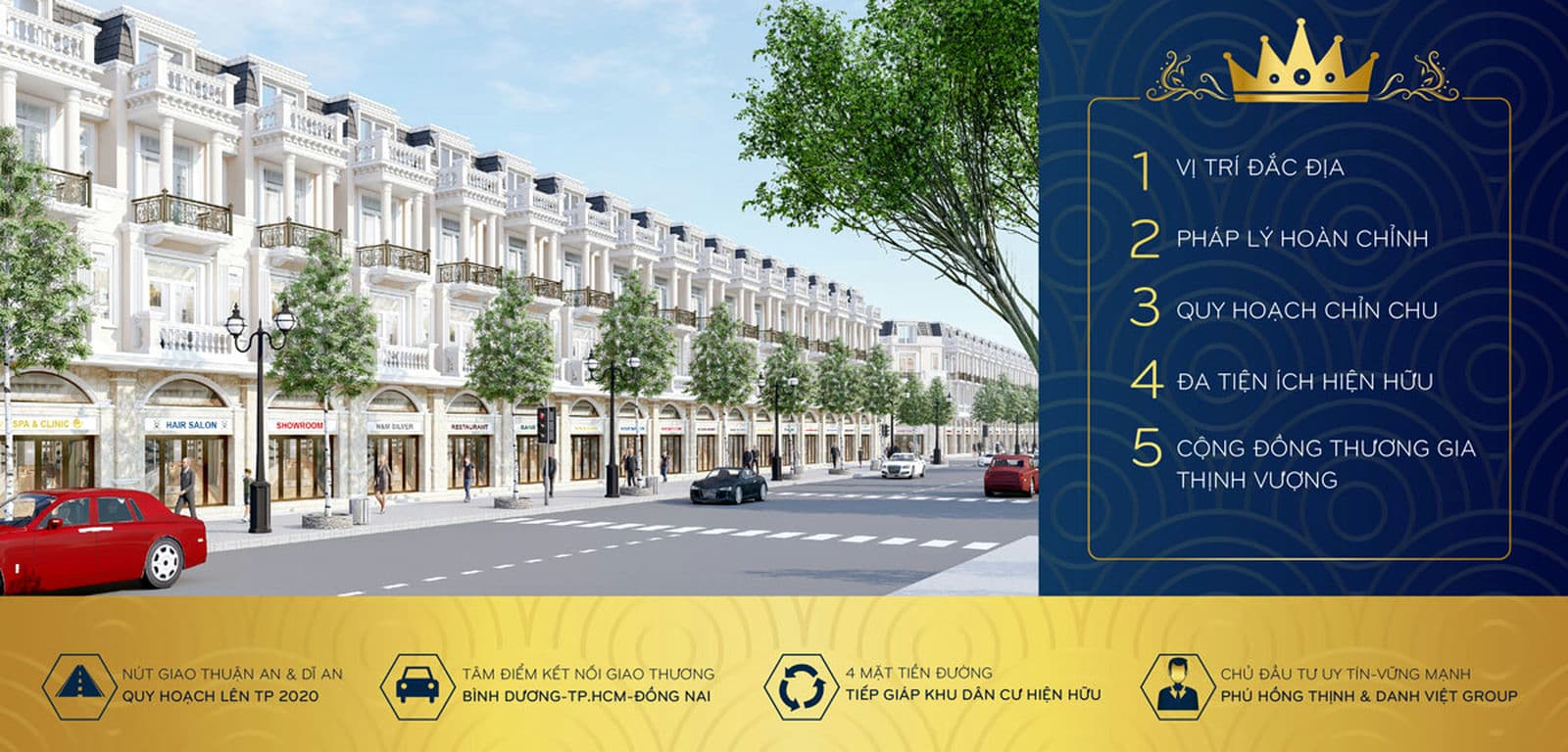 Townhouse Icon Central dự kiến một phương thức thanh toán chuẩn