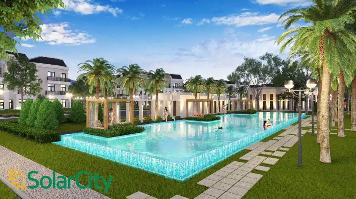SOLAR CITY LONG AN 5 Hồ bơi nội khu Dự án Solar City Bến Lức Long An