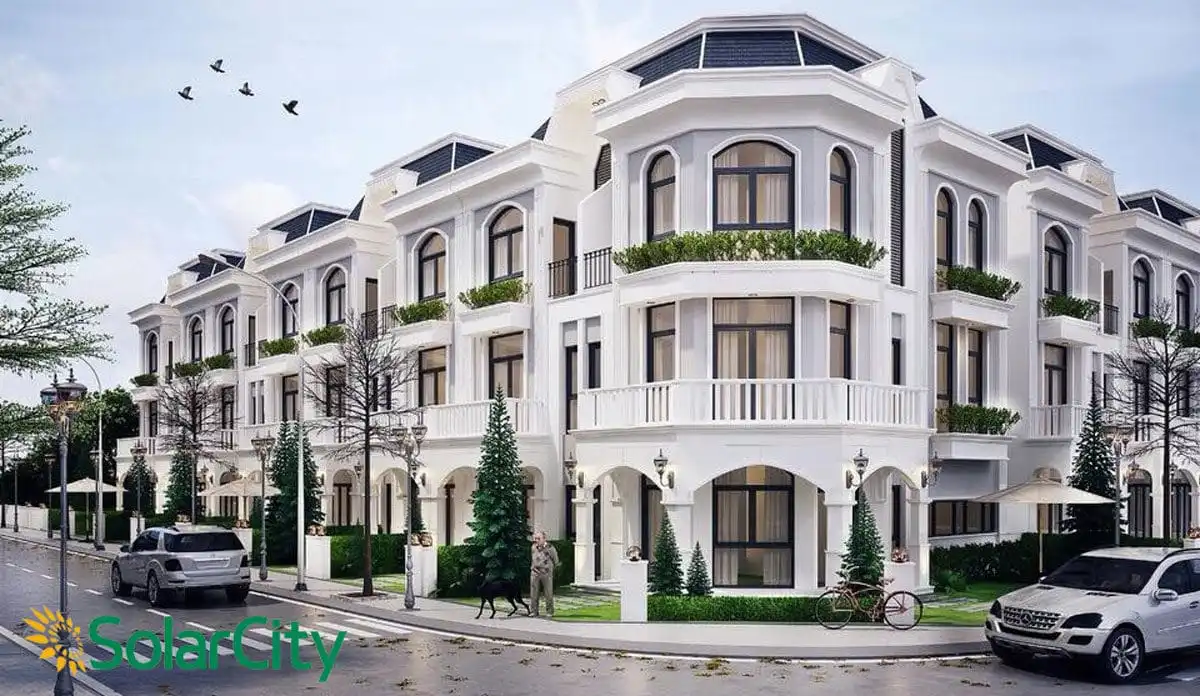 SOLAR CITY LONG AN 9 Phối cảnh Khu nhà phố Solar City