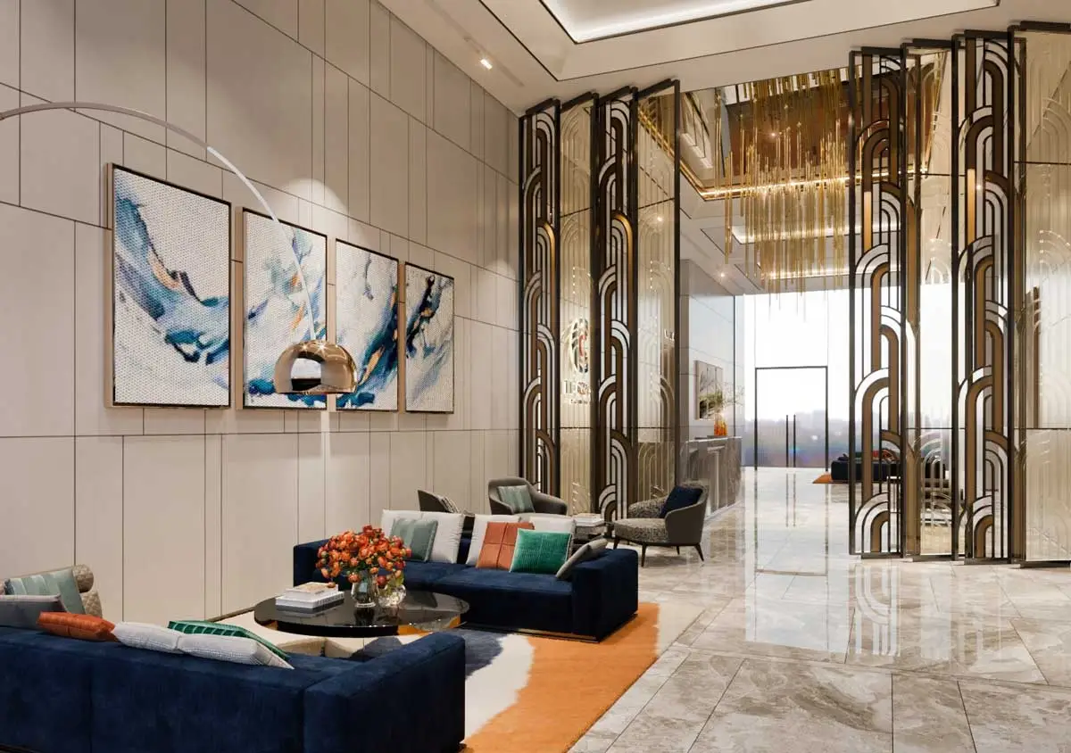 THE OPERA RESIDENCE QUẬN 2 12 Sảnh đón Lobby Entrance Dự án Căn hộ The Opera Residence