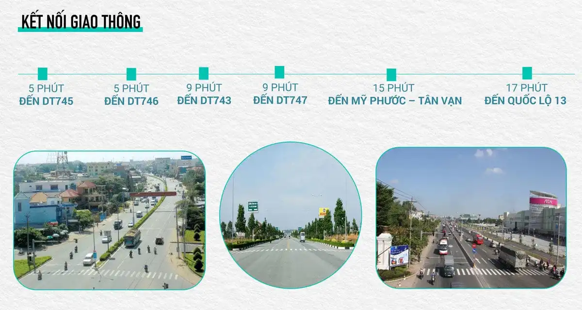 TÂN PHƯỚC KHÁNH VILLAGE 3 Liên kết Vùng củaDự án Tân Phước Khánh Village