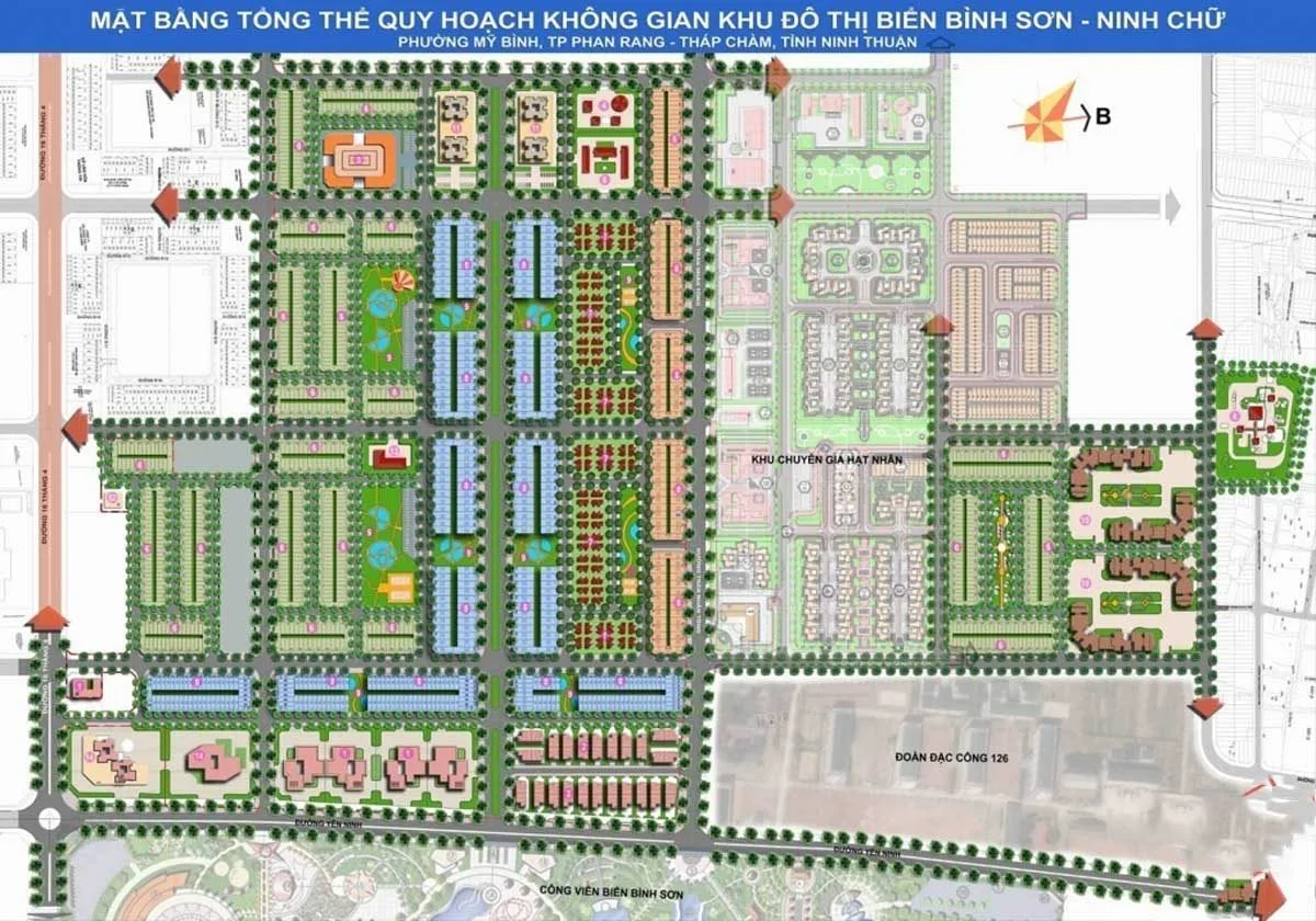 BÌNH SƠN OCEAN PARK 7 Mặt bằng phân lô Dự án Bình Sơn - Ninh Chữ Bình Sơn Ocean Park