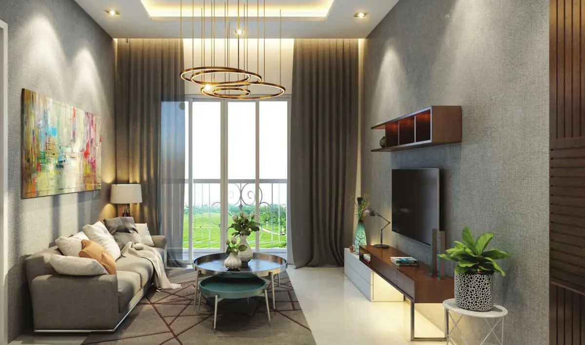 GOLF VIEW PALACE TÂN BÌNH 20 Phòng khách Căn hộ Golf View Palace Tân Bình