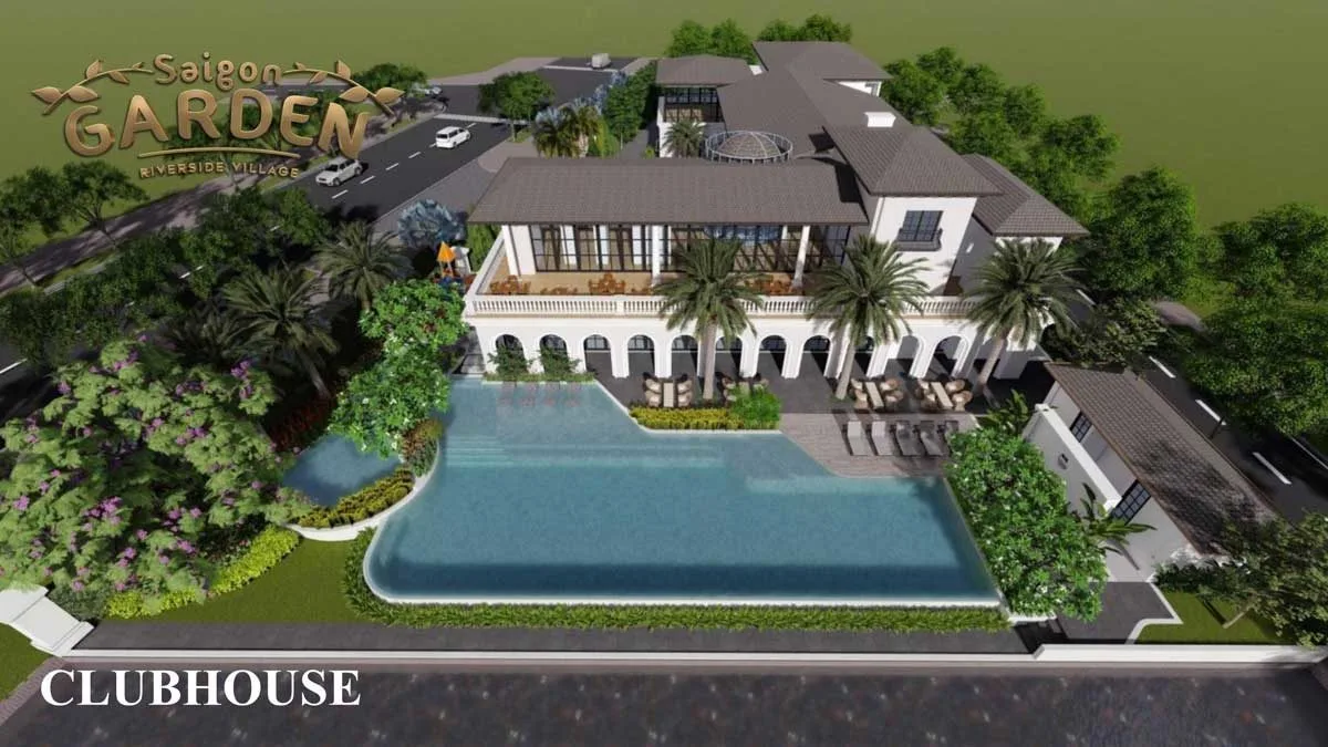 SAIGON GARDEN RIVERSIDE VILLAGE 8 Clubhouse Dự án Saigon Garden Riverside Village Quận 9