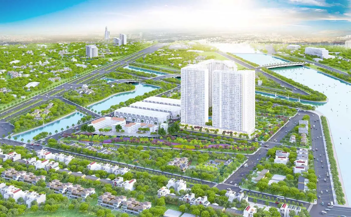 CITY GATE 3 QUẬN 8 2 Tổng thể Dự án Căn hộ City Gate 3 Quận 8