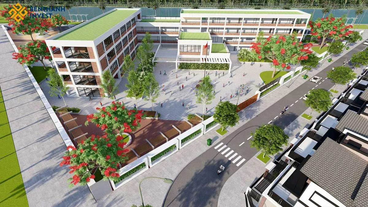 GREEN SAILING TOWN LONG AN 9 Trường học Dự án Green Sailing Town Long An