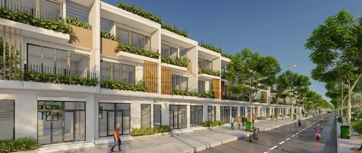 GREEN SAILING TOWN LONG AN 15 Nhà phố liên kế Dự án Green Sailing Town Long An