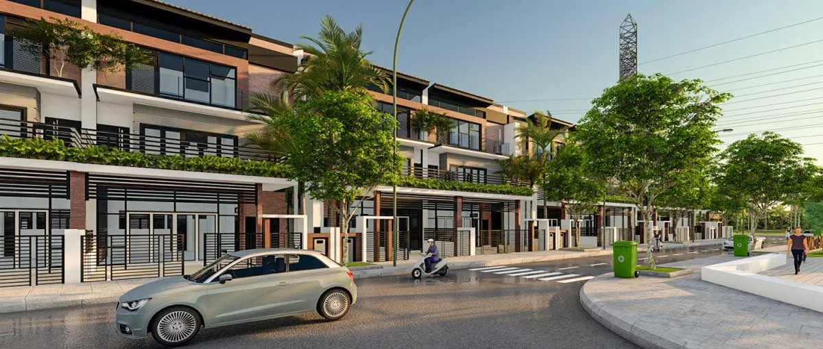 GREEN SAILING TOWN LONG AN 14 Nhà phố Dự án Green Sailing Town Long An