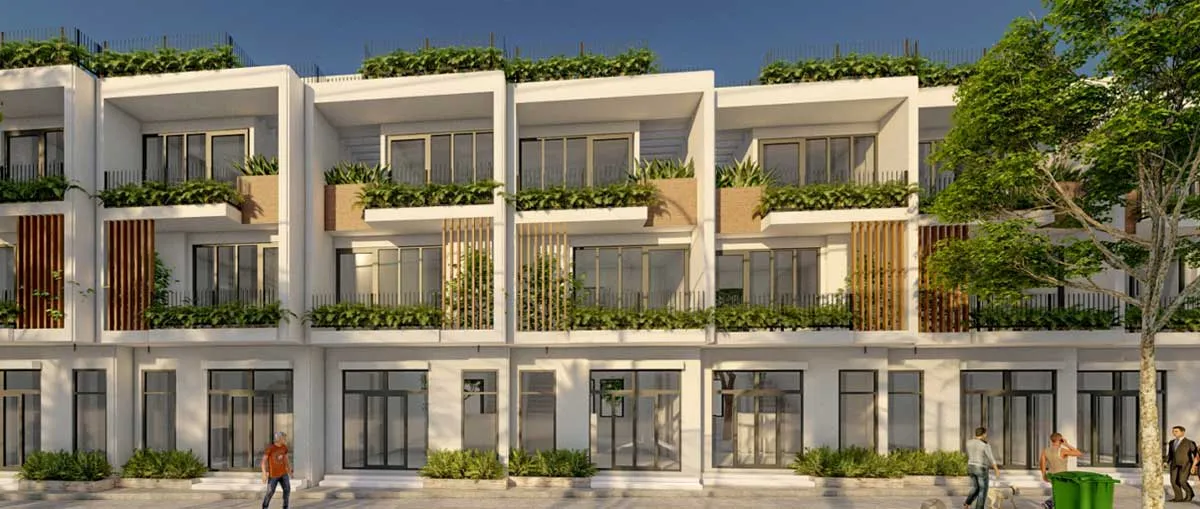 GREEN SAILING TOWN LONG AN 16 Nhà phố liên kế Dự án Green Sailing Town Long An