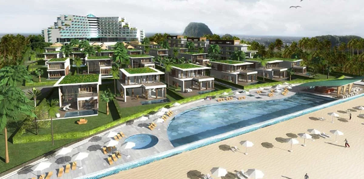 BIỆT THỰ NON NƯỚC ĐÀ NẴNG 2 Phối cảnh Dự án Non Nước Beach Đà Nẵng
