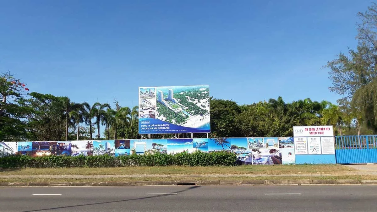 BIỆT THỰ NON NƯỚC ĐÀ NẴNG 9 Hình ảnh thực tế Dự án Biệt thự Non Nước Ngũ Hành Sơn Đà Nẵng