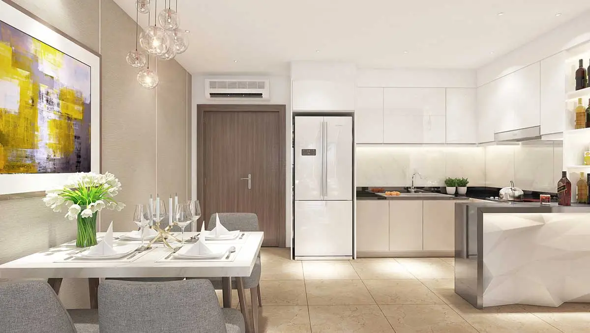 LUX STAR QUẬN 7 6 Khu vực Bếp Căn hộ Lux Star