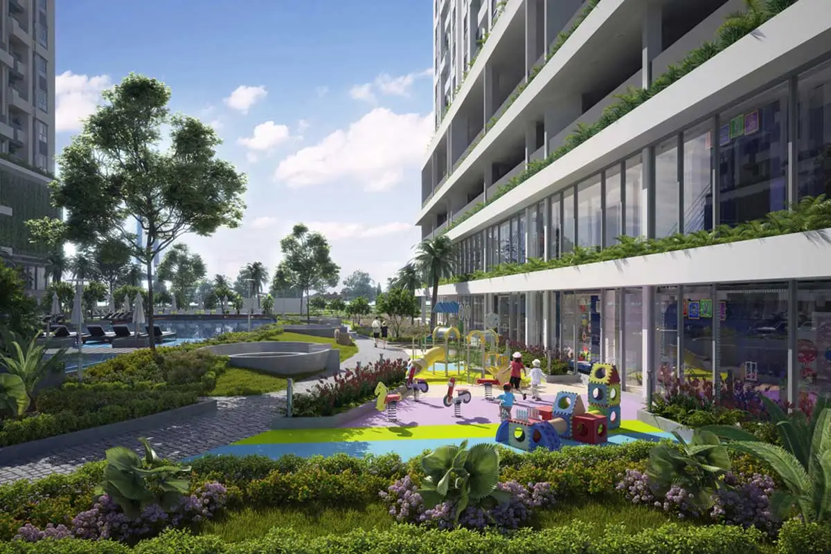 LUX STAR QUẬN 7 3 Công viên nội khu Dự án Căn hộ Lux Star Quận 7