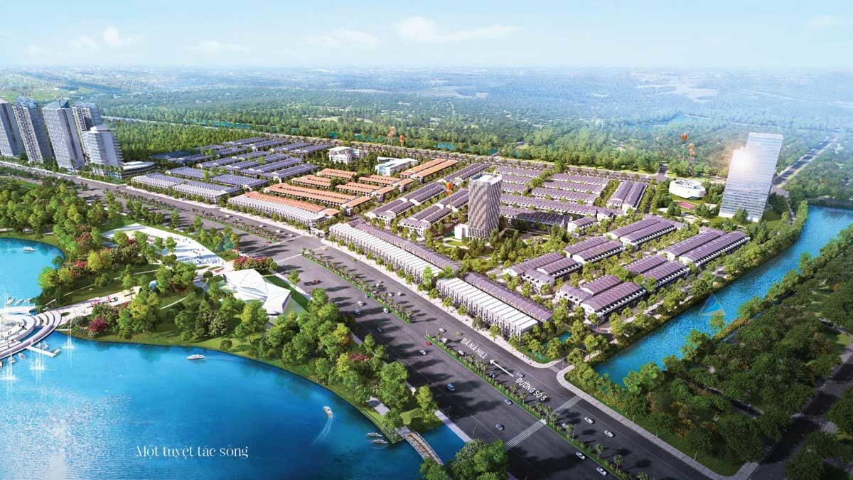 Khu công viên dọc bờ sông Dự án One World Regency Đà Nẵng