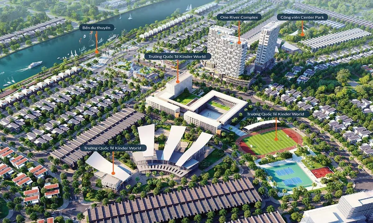 ONE WORLD REGENCY ĐÀ NẴNG 4 Tiện ích nội khu Dự án One World Regency Đà Nẵng