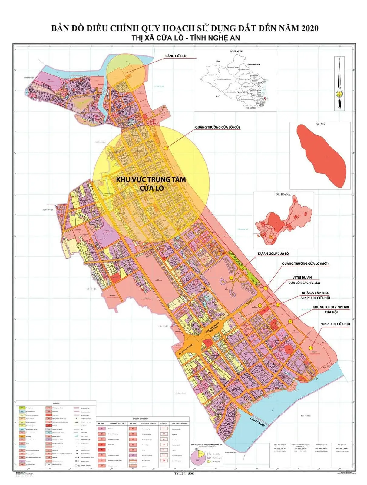 CỬA LÒ BEACH VILLA NGHỆ AN 8 Quy hoạch phân khu Cửa Lò