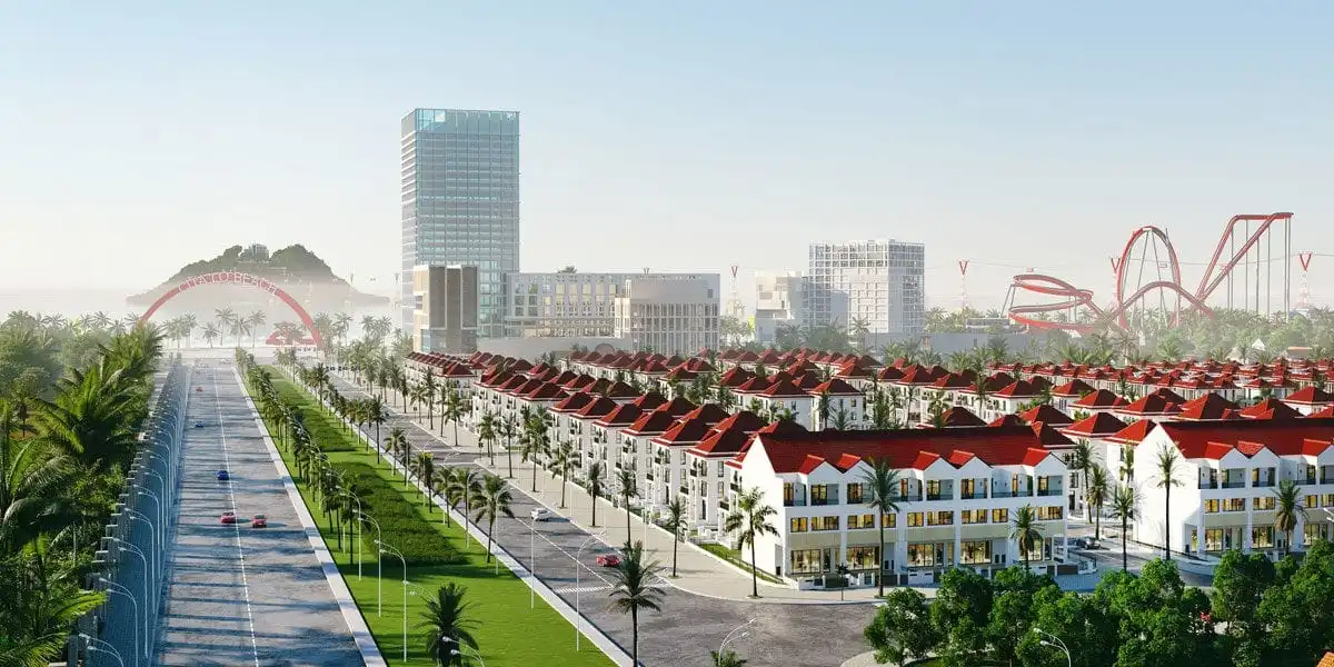 CỬA LÒ BEACH VILLA NGHỆ AN 13 Phối cảnh khu Biệt Thự Cửa Lò Beach Villa