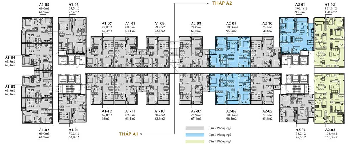 Mặt bằng Dự án Căn hộ Lux Riverview Quận 7