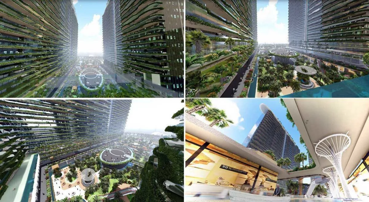 SUNSHINE MARINA NHA TRANG BAY 5 Công viên nội khu Dự án Căn hộ Sunshine Marina Nha Trang Bay