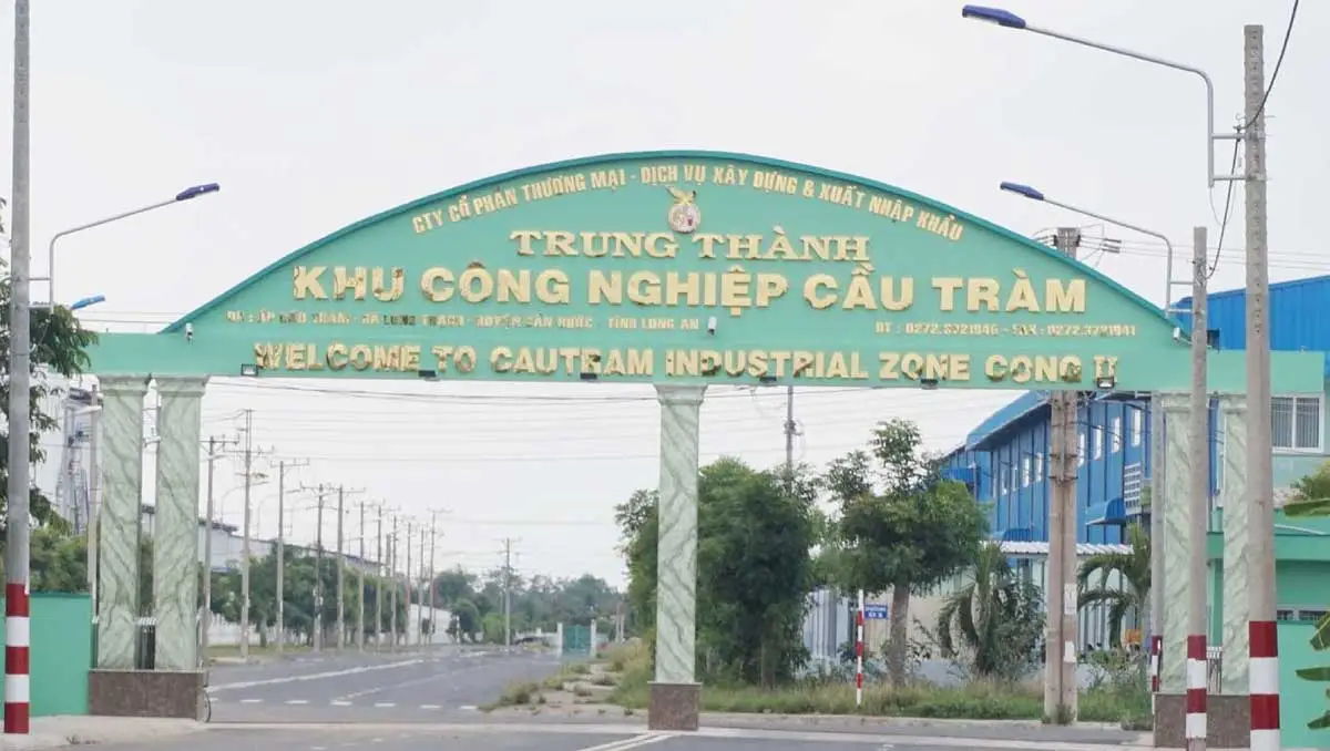 Saigon Fortune 4 Cổng Khu công nghiệp Cầu Tràm
