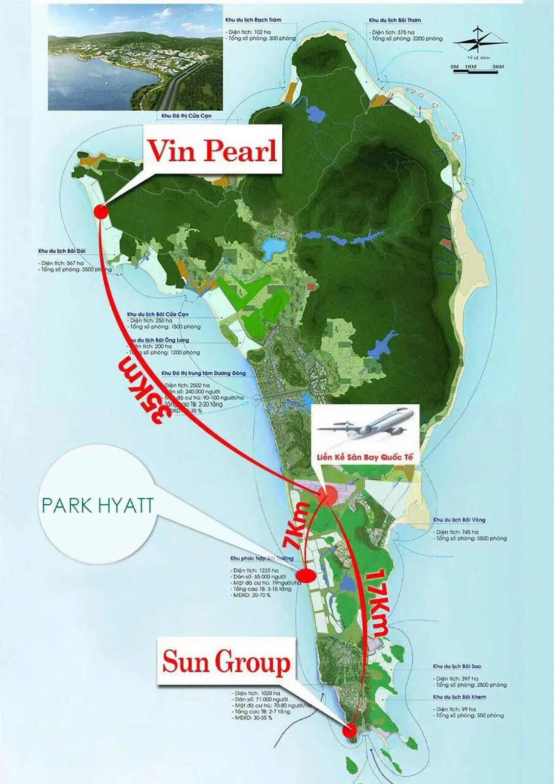 BIỆT THỰ PARK HYATT PHÚ QUỐC 2 Vị trí Dự án Biệt thự Park Hyatt Phú Quốc
