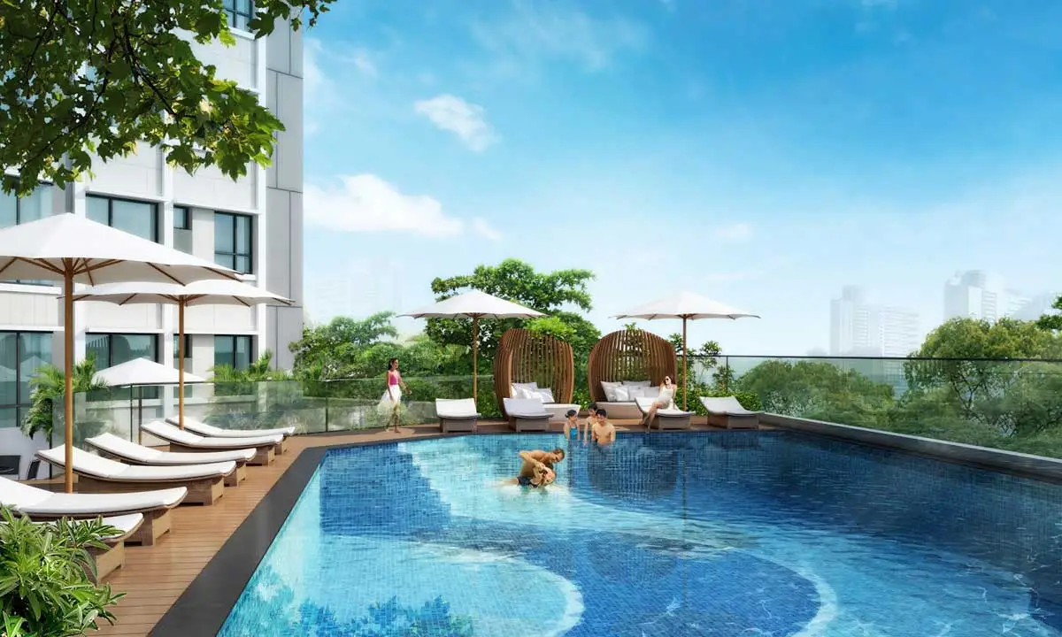 TAM ĐỨC PLAZA QUẬN 5 6 Hồ bơi Dự án Căn hộ Tam Đức Plaza Quận 5