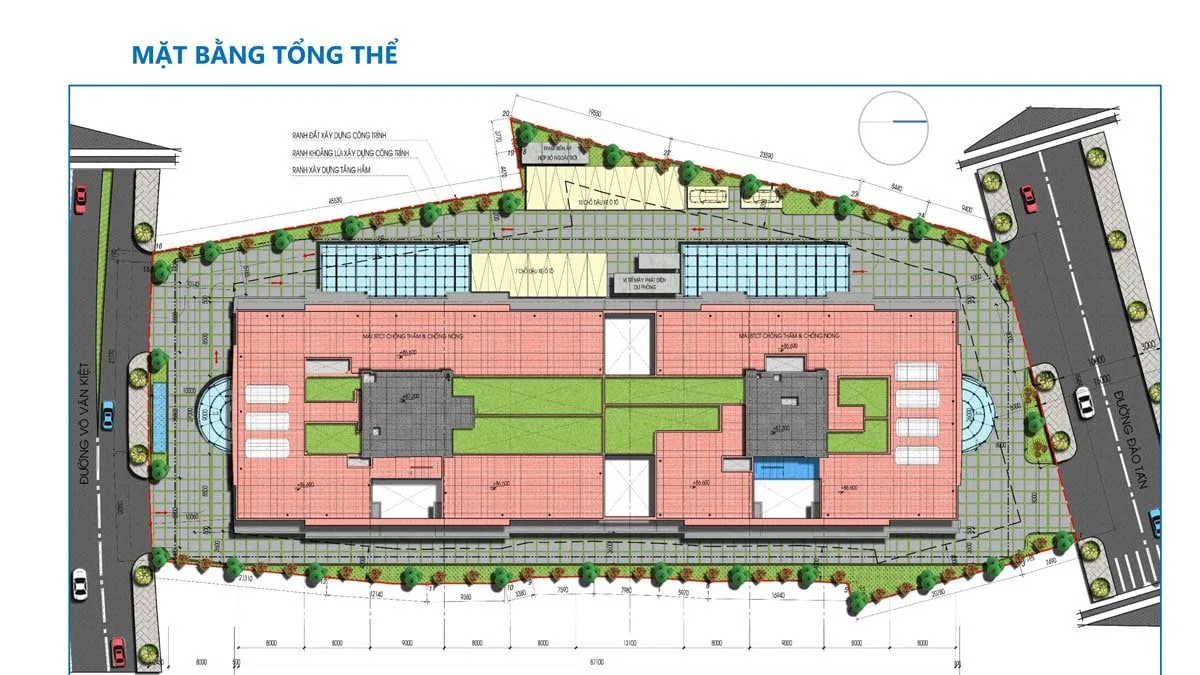 TAM ĐỨC PLAZA QUẬN 5 8 Mặt bằng Tổng thể Dự án Căn hộ Tam Đức Plaza Quận 5