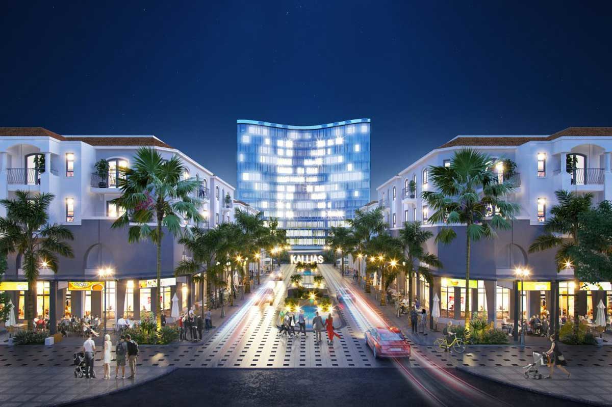 Trục chính Dự án Khu đô thị Kallias Complex City Phú Yên