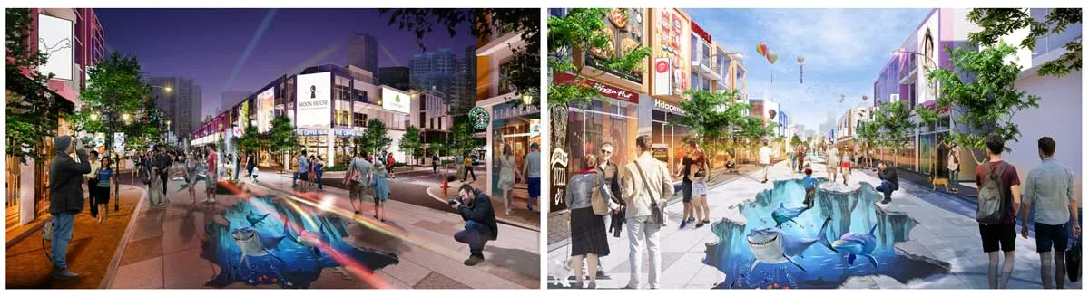 LIC CITY PHÚ MỸ 12 Kiến trúc Shophouse Lic City