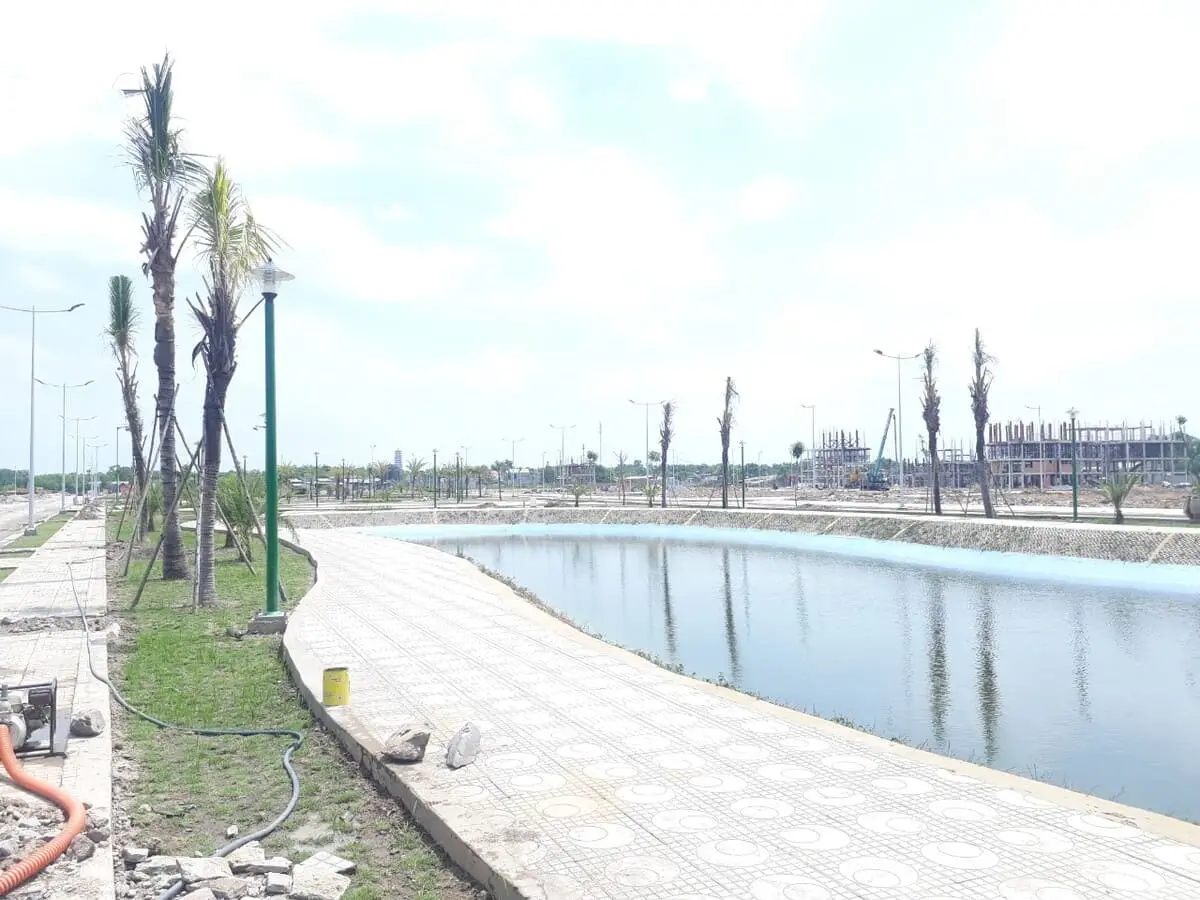 TIẾN LỘC GARDEN NHƠN TRẠCH 24 Tiến độ hồ cảnh quang Tiến Lộc Garden Tháng 6/2020