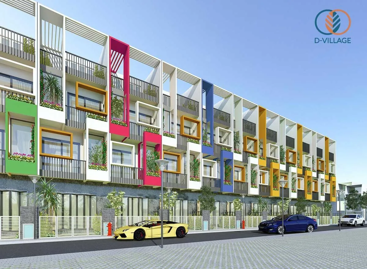 D-VILLAGE THỦ ĐỨC 6 Phối cảnh Nhà phố Khu Dân Cư D-VILLAGE Thủ Đức