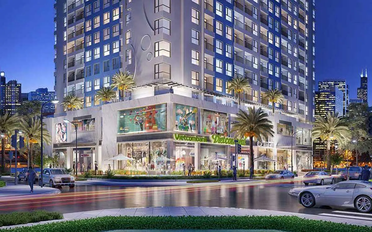 VENUS LUXURY QUẬN 5 4 Khu trung tâm thương mại Dự án Căn hộ Venus Luxury Quận 5