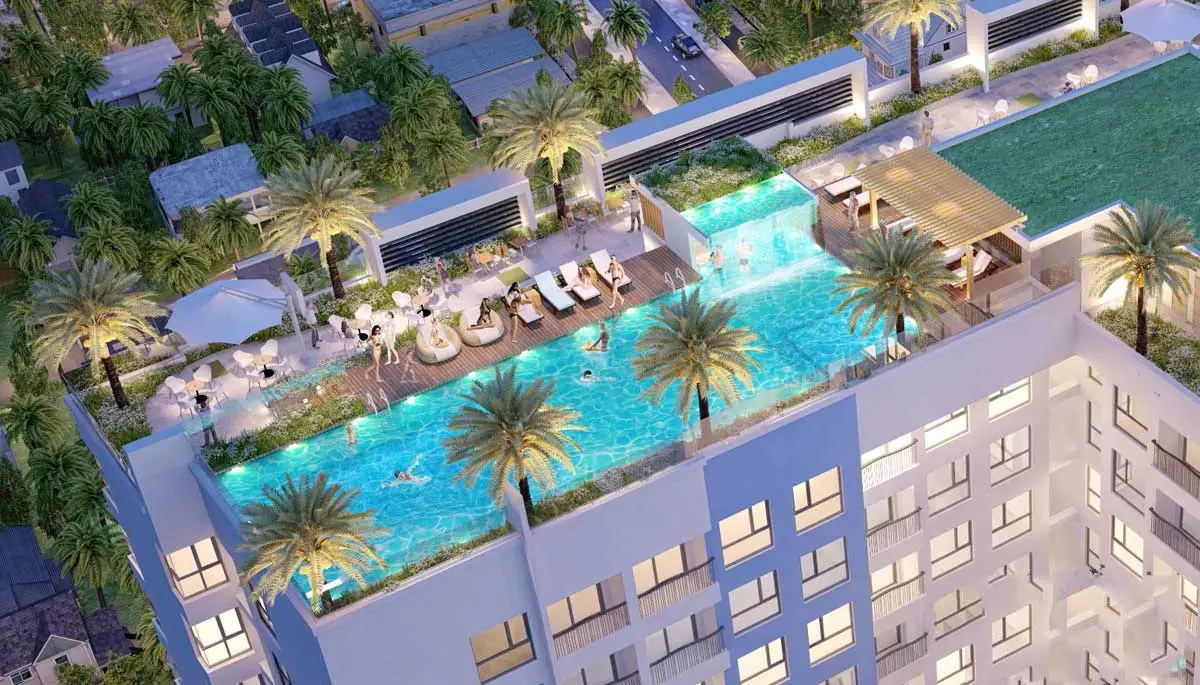 VENUS LUXURY QUẬN 5 3 Hồ bơi SkyView tại Dự án Căn hộ Venus Luxury Quận 5