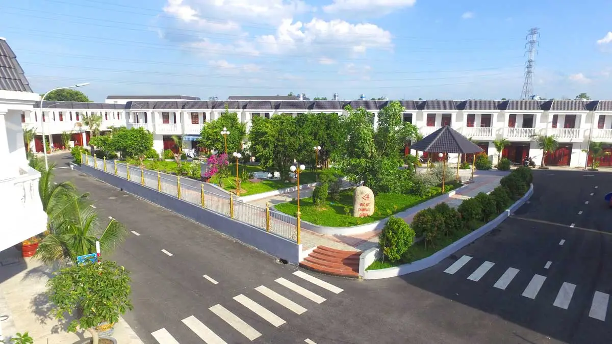 CHAMPACA GARDEN DĨ AN BÌNH DƯƠNG 12 Khu công viên Dự án Nhà phố Champaca Garden Bình Dương