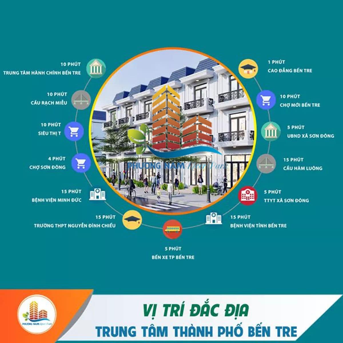 Tiện ích Dự án Phương Nam River Park Bến Tre